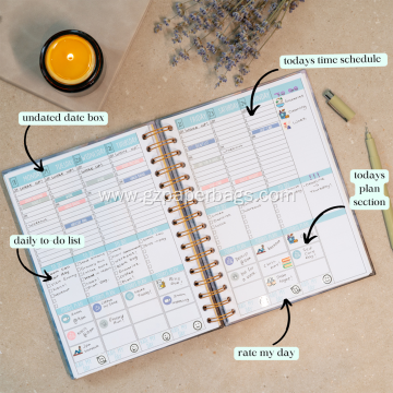 Spiral Undated Weekly Life Planner